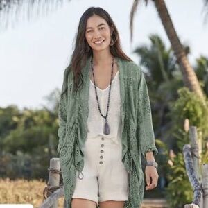 Sundance Moonlight Eyelet Jacket